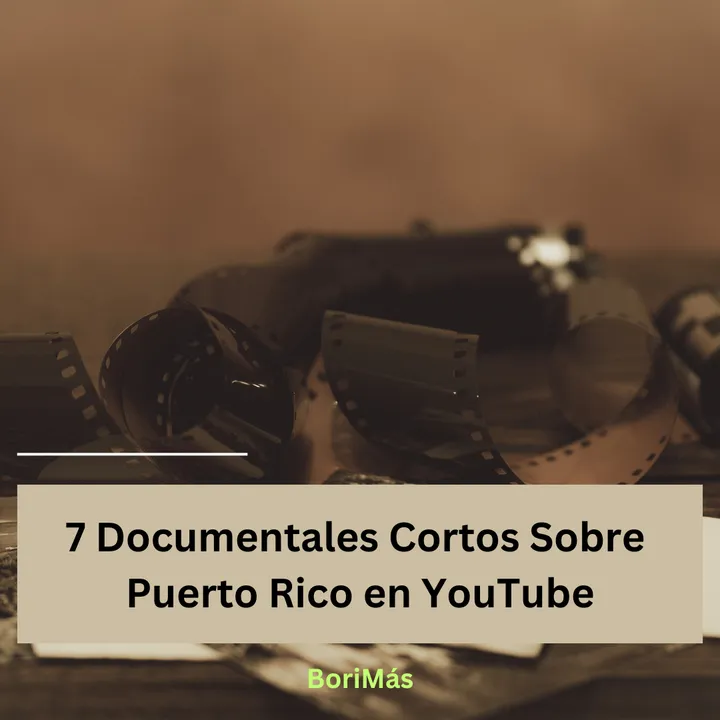 En la imagen hay cintas de grabracion de camara, detras del titulo del articulo.